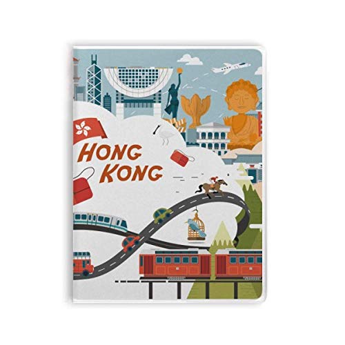 Carnet de Gommes Hong Kong Célèbre Cartoon Journal Souple Anti Usure Dos