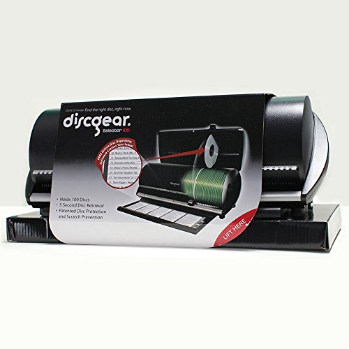 Discgear Selector 100 /Cd Holder/auto Cd and DVD Case/Storage Box
