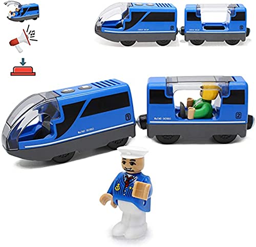 Azonelife Elektrische Zug Spielzeug - Batteriebetriebener Personenzug Für Kinder