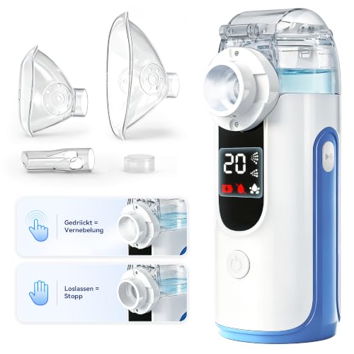 Inhalationsgerät für Erwachsene, Kinder & Babys, Inhalator Auto & Manuell