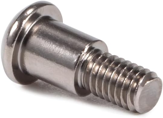 12PCS M3x4x10mm Hex Buttonhead Incision Kingpin Shoulder Screws for Axial SCX10 AR44 AR45 Capra Axle Vanquish F10 H10 Optic Axle (Silver 12pcs)