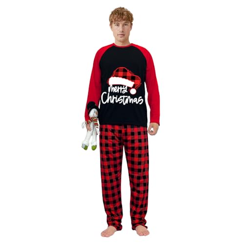 Merry Christmas Funny Couple Family Friend Christmas Matching Pajamas Set4