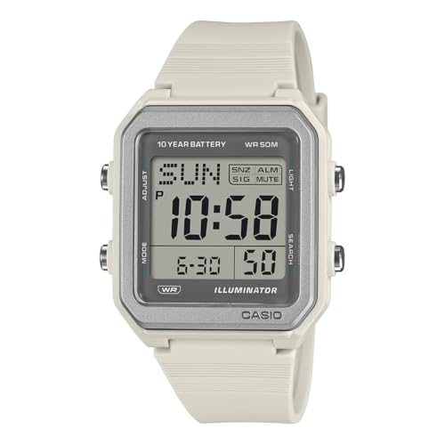 Image of Casio W-221H-8AVDF Digital Cream Watch Unisex (I135)