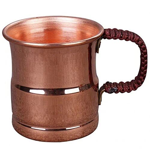 Copa Moscú Mula Sanfly de cobre con interior de vidrio que no altera sabores 2