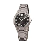 hochwertiges Titan (Metall)-Armband grau, silber