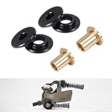 Bevinsee Solid Shifter Bushing Kit Compatible with VW MK4 MK5 1J0711761B and 1J0711761C, for MQ250 5 Speed Manual Gearbox Billet Hole Size of 10mm