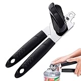 Apriscatole Manuale Multifunzionale Professionale, Apriscatole Portatile in Acciaio Inox, Apriscatole manuale 2 in 1 in acciaio inossidabile, durevole per facile asciugatura, per Anziani