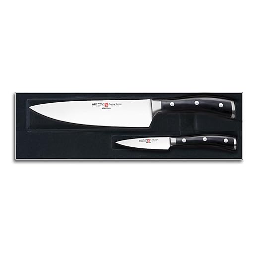 WÜSTHOF Classic IKON 8-Inch Chef's Knife, Black
