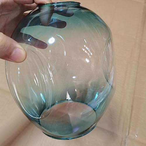 Miniatura 7 de Ptlye Lámpara De Araña De Escalera Grande De 18 Bolas, Moderna, Minimalista, Creativa, Para Hotel, Villa, Escalera, Lámpara Colgante Clásica De Bola De Cristal Azul, Luz De Techo Grande Para Sala