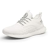  Tqgold® Zapatillas deportivas para hombre y mujer, transpirables, ligeras, tallas 36-46, color, talla 44 EU