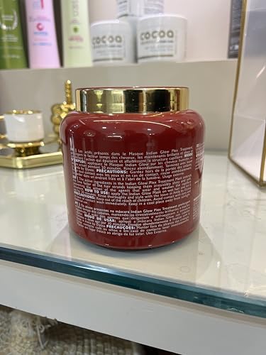Lifting Capillaire Soin Indian Glow Amla Plex - 1kg | Fortification, Anti-Chute, Hydratation Intense | Pour Cheveux Secs, Abîmés et fragilisés – vue 3