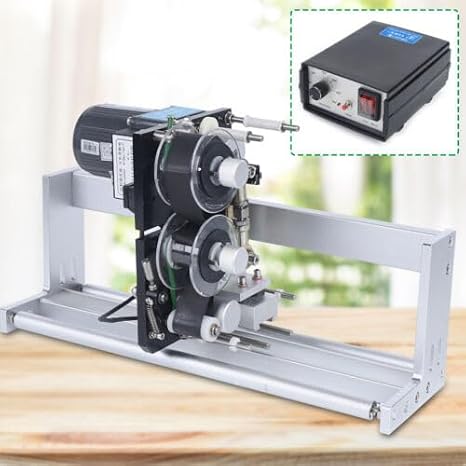 Automatic Coding Machine, HP-241 Hot Code Printer 110V Electric Thermal Printing Code Printer for Ribbon Date Batch Number 105W Thermal Stamp Printer