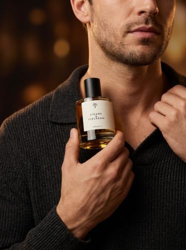 Cigars & Icecream EAU DE PARFUM Perfume for Men Long Lasting Perfume for Women Alcohol Free Unisex Perfume Oil Concentrated Fragrance Oil 50ml Pack of 1 - 4