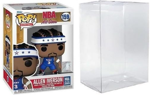 Allen Iverson 2005 All-Star Game Vinyl Figure, Collector Edition, with Protective Case