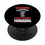 Storm Chaser Weather Forecaster Meteorologist Tornados PopSockets Swappable PopGrip