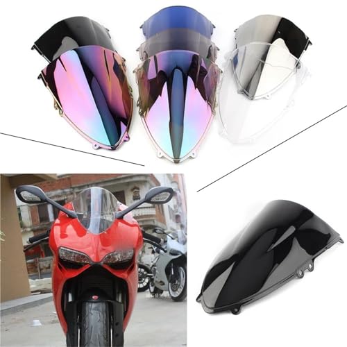 Pare-brise Ducati Panigale 899 1199 double bulle supprime la fatigue du vent