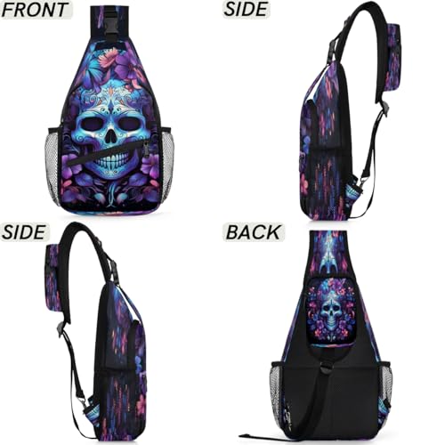 Morrales Crossbody Sling para Hombre y Mujer Pardick miniatura 6