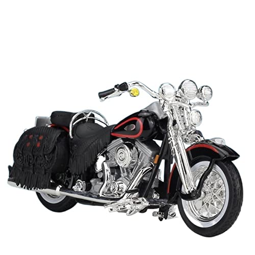 Maquette moto Harley 1:18 miniature décorative pour combler l'espace d'une vitrine