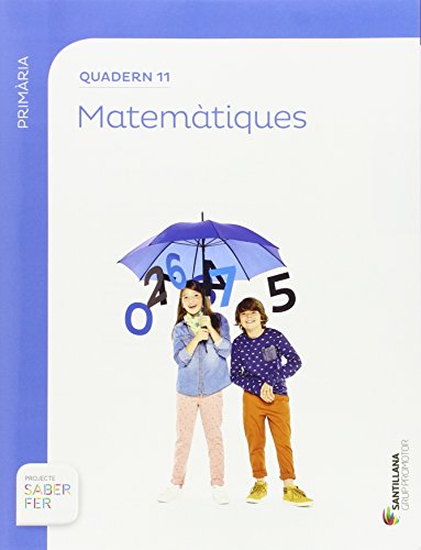 Portada de Matematiques 4º Educacion Primaria Quadern 11 Segundo Trimestre Catala