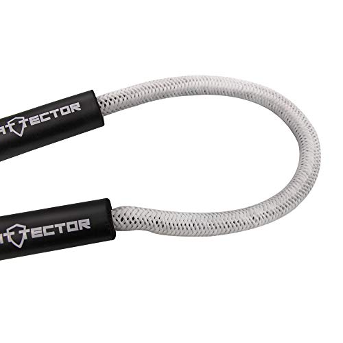 Extreme Max 3006.2565 Boattector Bungee Dock Line Value 2-Pack - 4', White #TOP5