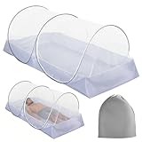 MAILEKT Moustiquaire Lit 1 Place, Tente Moustiquaire, Pliable,...