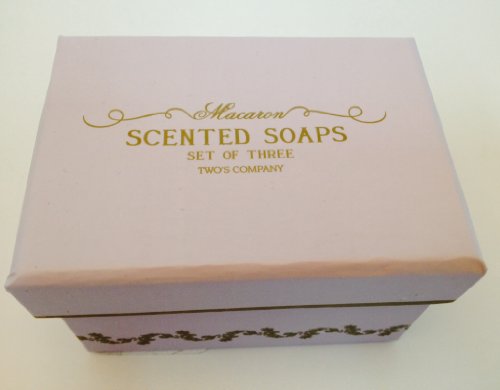 Macaron Scented Soaps, Set of Three