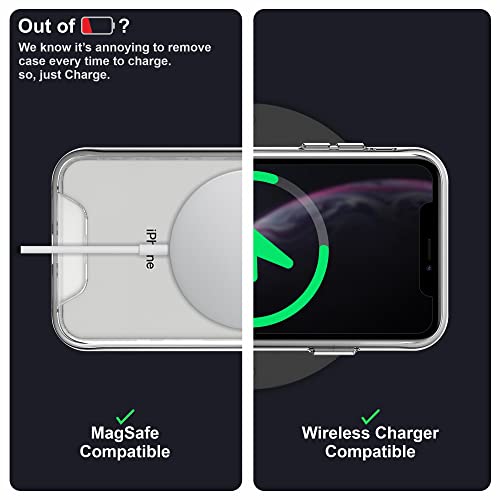 Image of Affix Ultra Clear Series PC and Soft TPU Back Cover Case Designed for iPhone XR | 6.1 inch | Transparent