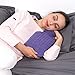samply Hot Water Bottle with Knitted Cover, 2L Hot Water Bag for Hot and Cold Compress, Hand Feet Warmer, Ideal for Menstrual Cramps, Neck and Shoulder Pain Relief, Purple