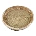 DCQRY Hand Woven Cat Nest Woven Rope Cat Bed Straw Cat Nest Round Cat Scratcher Bed Decorative Cat House Pet for Cats Dogs Rabbits Geese(Bottom Diameter 40cm/15.7in)