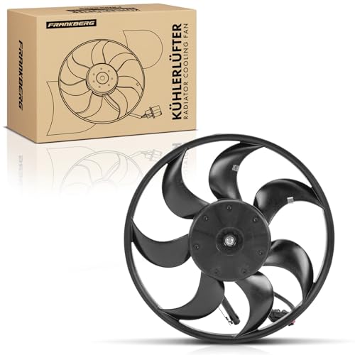 Frankberg Ventilador del radiador Compatible con Omega B V94 2.0 16V Omega B V94 2.5 V6 Omega B V94 3.0 V6 Omega B Caravan V94 3.0 V6 Omega B Caravan V94 2.0 16V 1341160,1341312