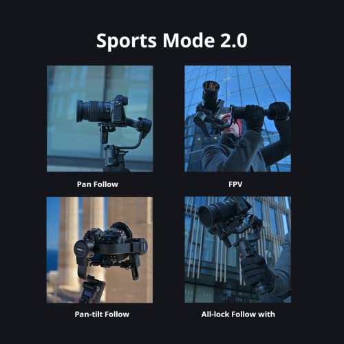 Moza Aircross 3 - Estabilizador de cardán Plegable electrónico de 3 Ejes para cámaras sin Espejo (Carga útil máxima (3,2 kg/7 Libras), Color Negro -Apto para Canon, Sony, Nikon y más cámaras - imagen 9