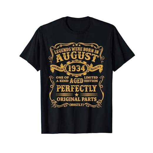 Las Leyendas Nacen Agosto 1934 Regalo 90 Años Hecho En 1934 Camiseta