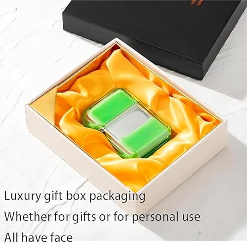 Encendedor recargable de queroseno color verde miniatura 7