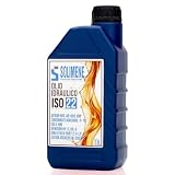 Olio Idraulico ISO VG HVI 22 1L - Lubrificante per Impianti Idraulici e Trattori - Perfetto per Auto e Moto - alta qualità e fluidità, bassa viscosità