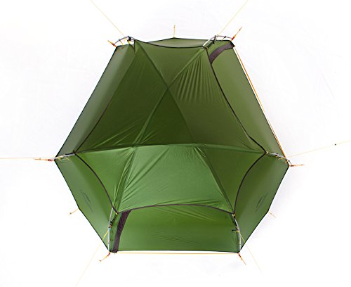 Naturehike Cloud Peak 4 Season Backpacking Tent for 2-3 Person Hiking Camping Outdoor (Forest Green 20D) - Image 8