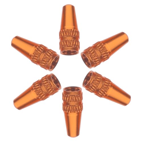 Tapones de válvula para bicicleta GANAZONO, 6 piezas miniatura 7
