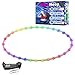 UltraHoop Shuffle LED Hoop Fully Rechargeable and Collapsible - Smart Auto Color Changing and Strobing LED Lights - Light Up Hoola Hoops HDPE (36" x 3/4" OD (Beginner))