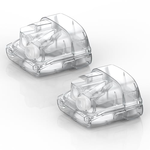 2 Packs Water Chamber for Airsense 11 Humidifier, New Version Cleanable HumidAir Water Tub for S11 Series, 340ml Advanced Humidifier Tub Container, Excellent Seal & Durable CPAP Replacement Supplies