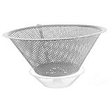 BESPORTBLE Filtro per Cappa Rotonda in Ferro Raccoglitore Olio e Grasso Rete Filtro Antigrasso Coppa di Raccolta Olio Accessori per Cappa da Cucina Facile da Pulire