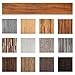 FLOREXP Vinyl Flooring - Warm Brown Wood Effect Lino, Peel & Stick Self Adhesive Floor Tiles, 2.0mm 36pcs Waterproof for Kitchen Living Room (54 Sq.Ft)