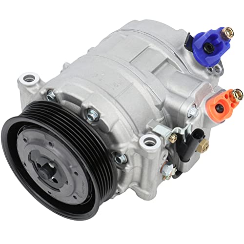 Image of ECCPP AC Compressor for BMW 325i 325i 328i 330i 2006-2007 | for BMW M5 M6 5.0L 2006-2010 for BMW 528i Z4 3.0L for BMW M3 4.0L 2008-2013 Fast Cooling AC Compressor with Clutch