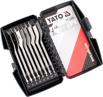 Yato yt-3259 - Flat Wood Drill Set 8Pcs 12 - 32 mm - Image 3