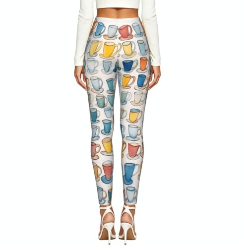 Leggings elásticos cómodos de teteras que nunca se transparentan 4