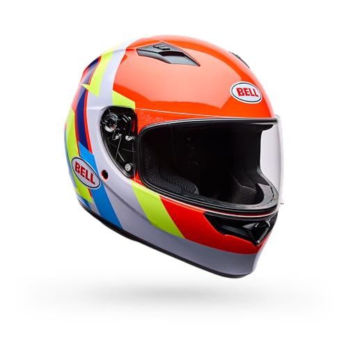 Bell Qualifier Orange/Blue Vibe Helmet