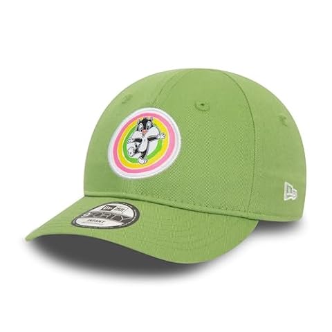 New Era Looney Tunes Sylwester dziecko czapka 9Forty czapka dla fanów niemowlę czapka z daszkiem chłopiec dziewczynka zielony - Infant