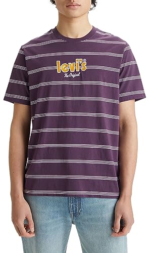 Levi's Ss Relaxed Fit Tee, Hombre, Tassle Hortensia, L
