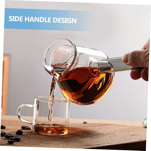 Café turc et moments de détente avec la théière transparente Luxshiny