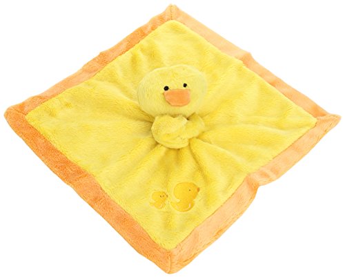 Gerber Boys and Girls Newborn Infant Baby Toddler Nursery Soft Plush Security Blanket, Yellow/Duck, One Size