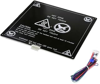 Impressora 3D MK3 Adesivo de cama de calor de alumínio folha de plataforma aquecida adequado para vários tipos de filamentos acessórios, impressão 3D lençol de cama