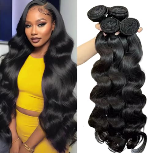 12A Human Hair Bundles 20 22 24 26 Inch Body